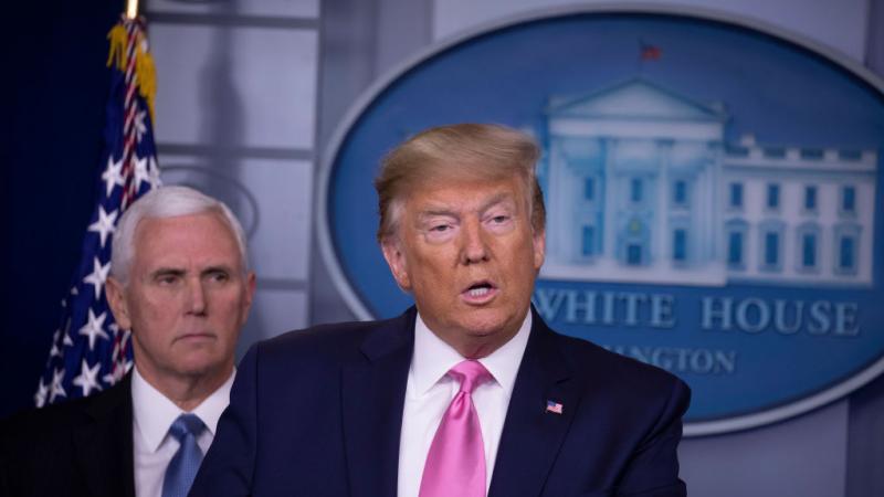 President Trump speaking at coronavirus press conference on February 26