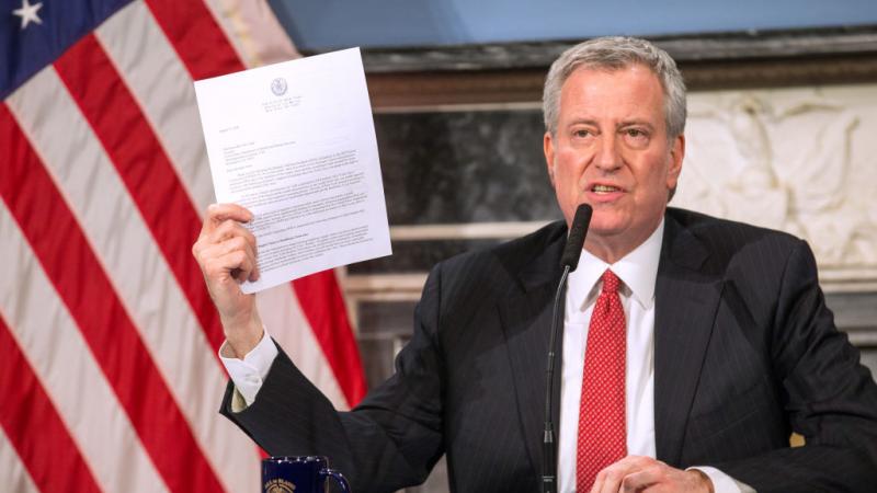 Bill de Blasio coronavirus presser