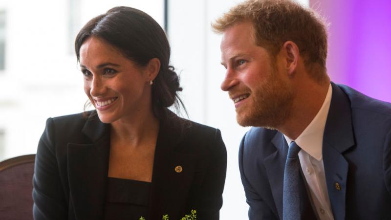 Prince Harry and Meghan in 2018