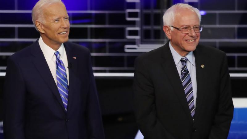 Former Vice President Joe Biden & Senator Bernie Sanders