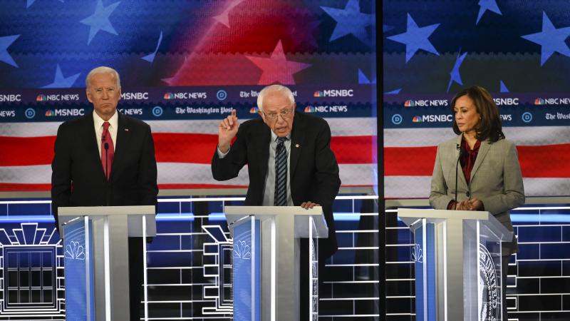 BidenHarrisSandersDebate