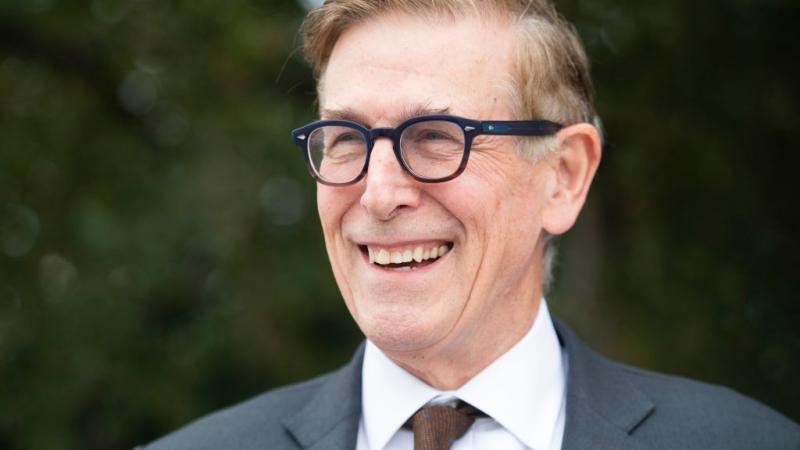 Rep. Don Beyer, D-Va., is seen outside the Capitol before the last House votes of the week on Friday, December 6, 2019