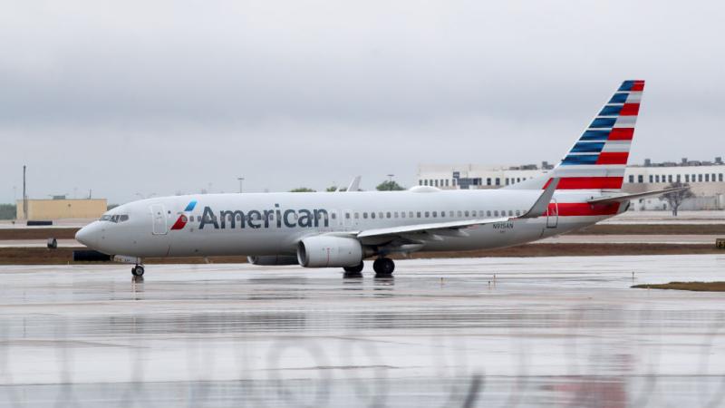 American Airlines flight