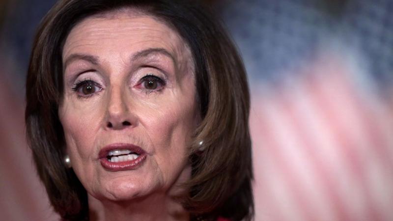 U.S. Speaker of the House Rep. Nancy Pelosi (D-CA) delivers a statement on March 23.