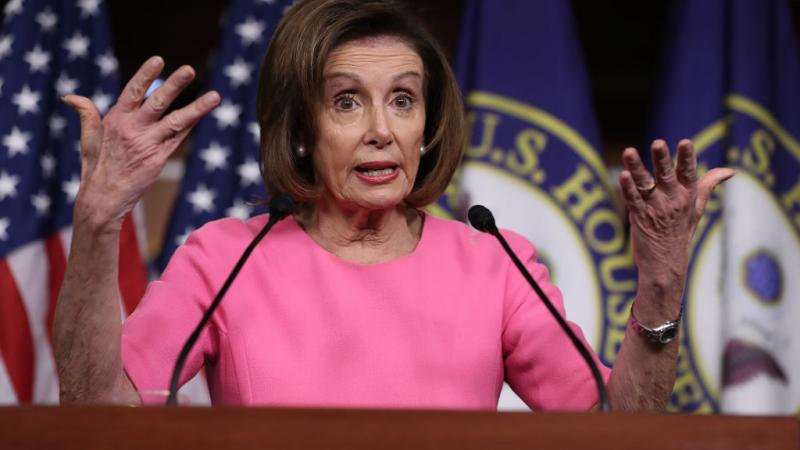 Speaker Pelosi at a news conference on March 26.