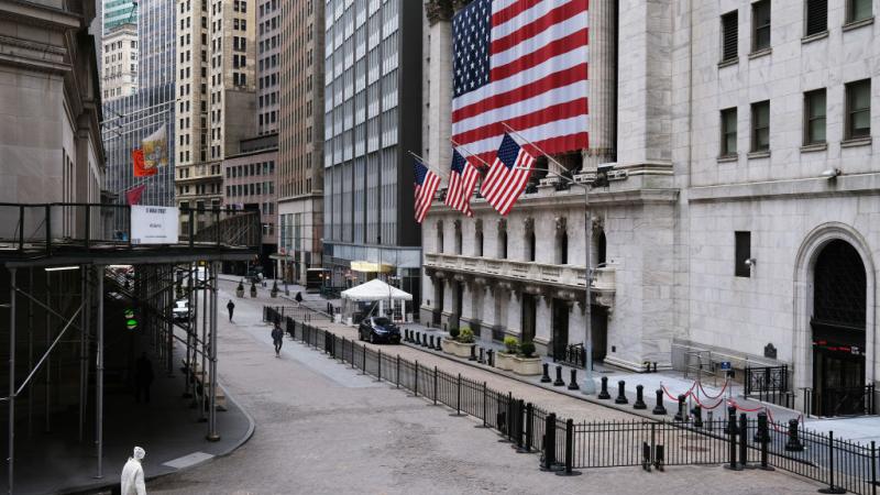 Wall Street on March 24, 2020