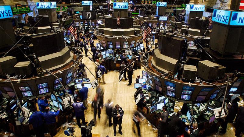 Trading floor at the NYSE