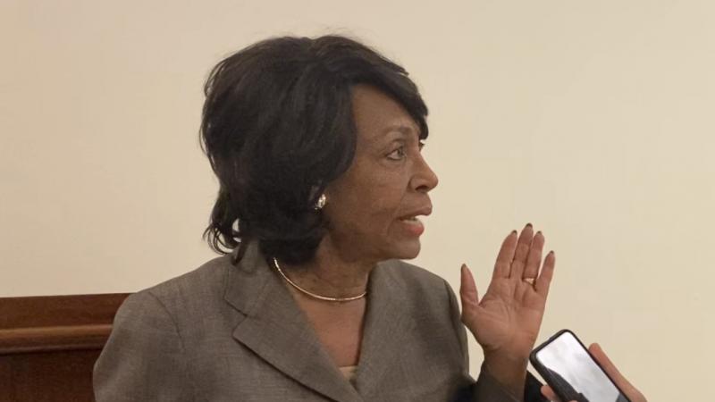 Rep. Maxine Waters on Capitol Hill