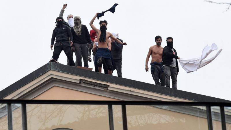Italian prisoners amid coronavirus outbreak