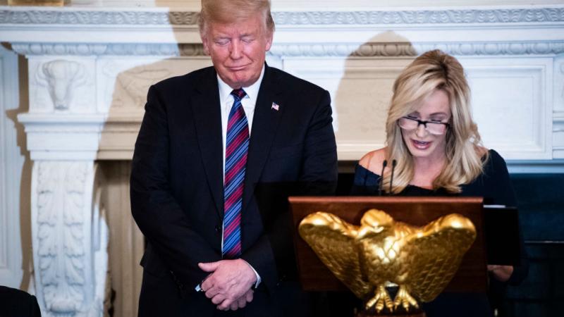 Pastor Paula White, President Trump