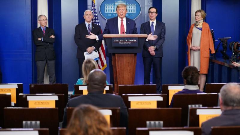 Trump coronavirus daily briefing