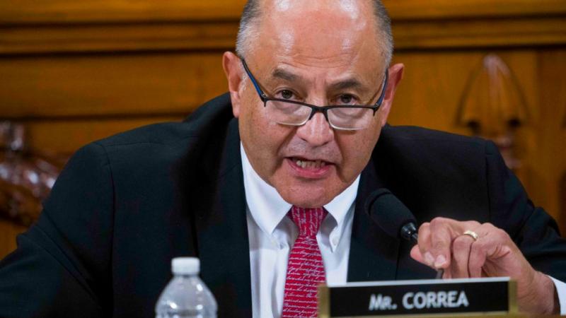 Rep. Correa on Capitol Hill