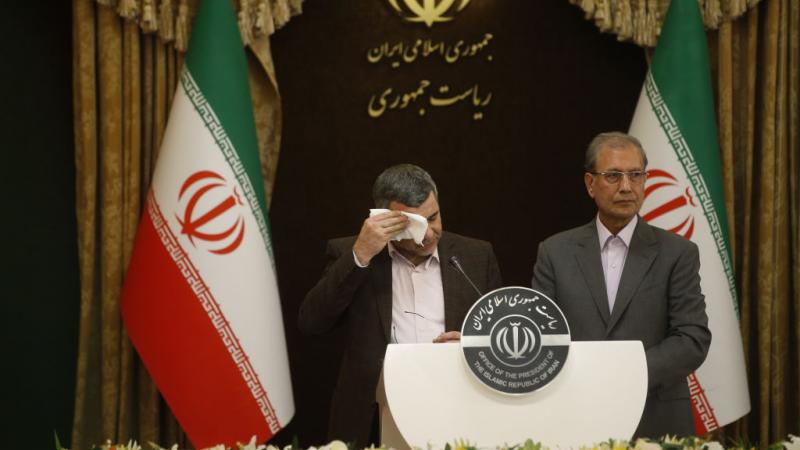 Iran's Deputy Health Minister Iraj Harichi, who tested positive for coronavirus in February