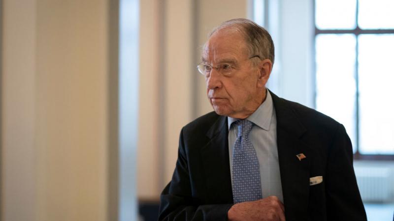 Iowa Sen. Chuck Grassley on March 20, 2020