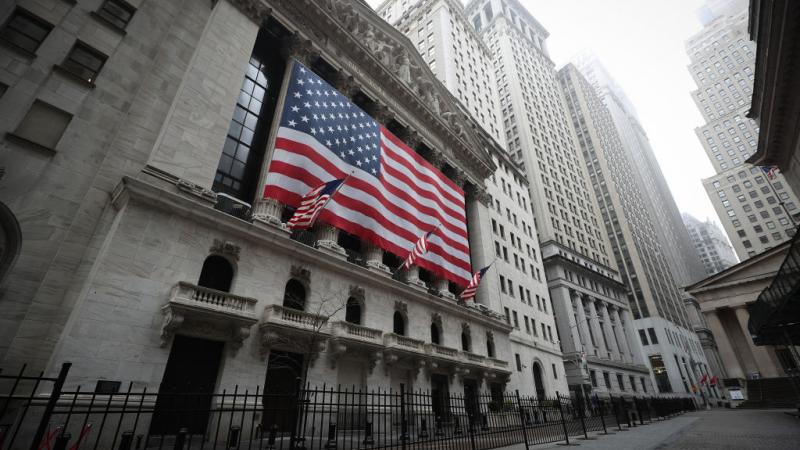 New York Stock Exchange building on March 29, 2020
