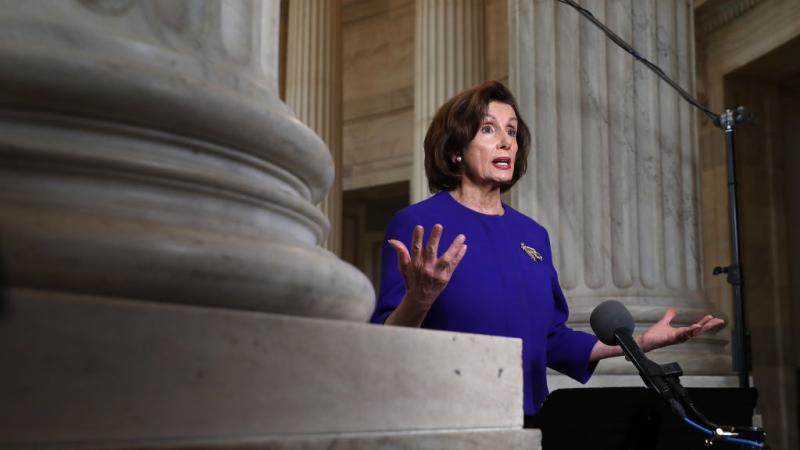 Speaker Nancy Pelosi on April 1, 2020