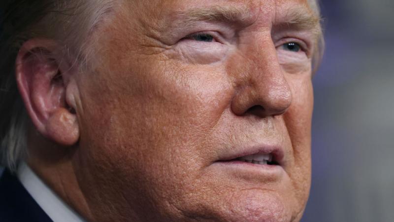 President Trump on April 6, 2020