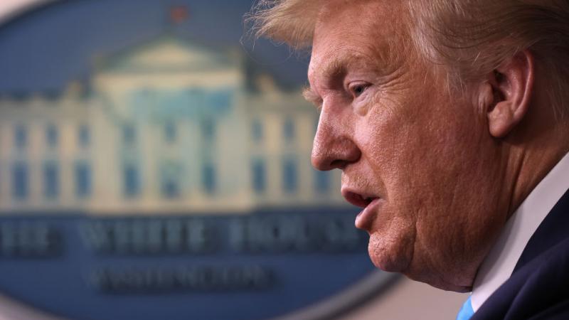 President Trump on April 7, 2020