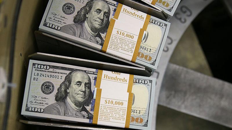 $100 bills at the Bureau of Engraving and Printing in 2013