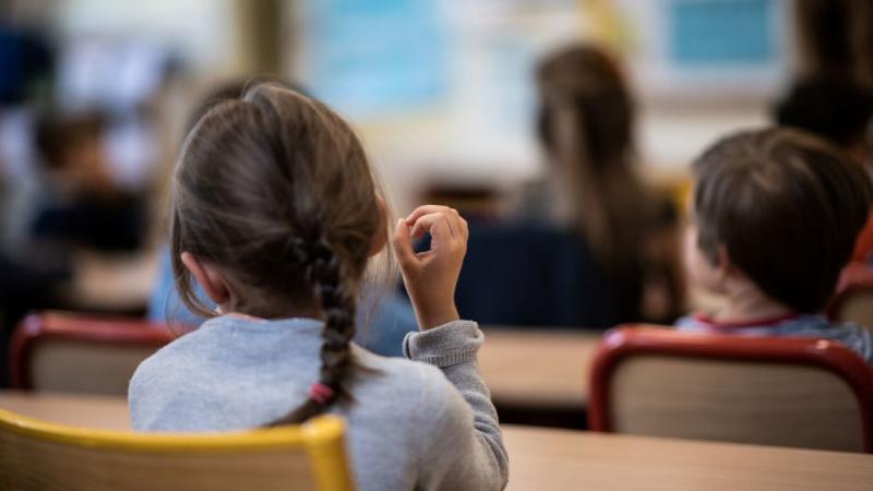 Children in a classroom