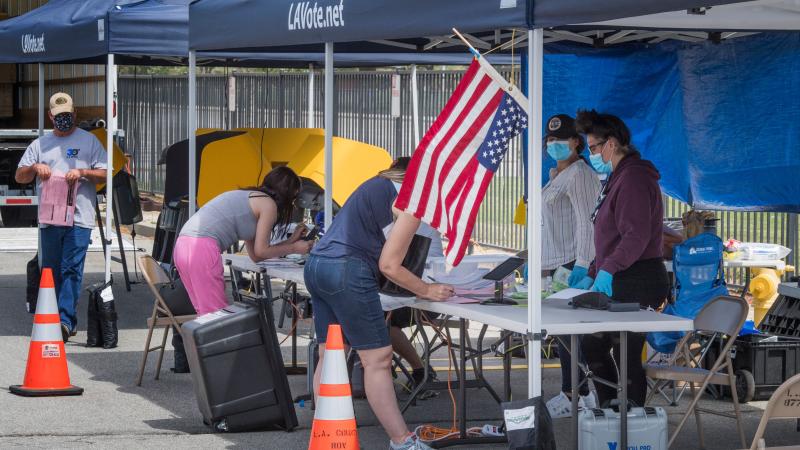 Voters in the 25th CA Congressional District