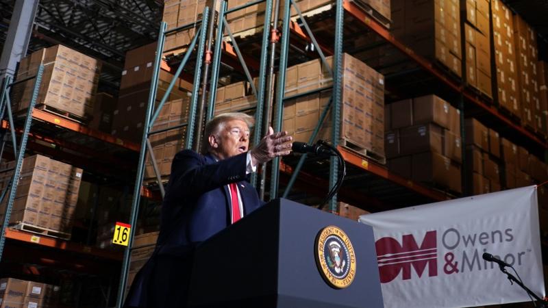 President Trump Delivers Remarks at Owens & Minor, Inc. Distribution Center