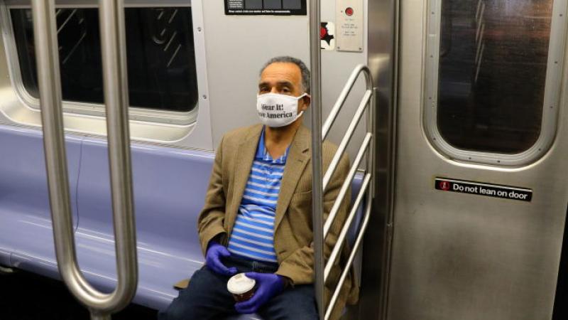 coronavirus New York Subway