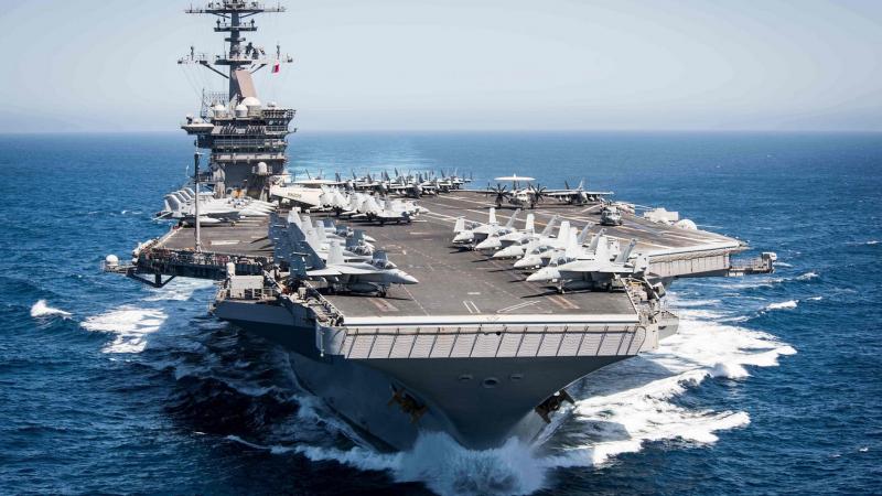 The U.S. aircraft carrier USS Theodore Roosevelt is returning to sea, nearly two months following a coronavirus outbreak.