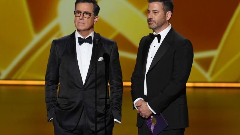 Stepehn Colbert, Jimmmy Kimmel