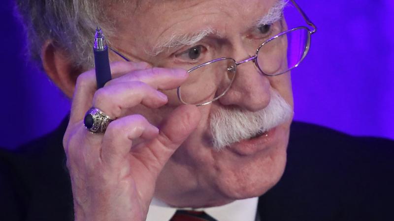 Then-U.S. National Security Adviser John Bolton in September 2018