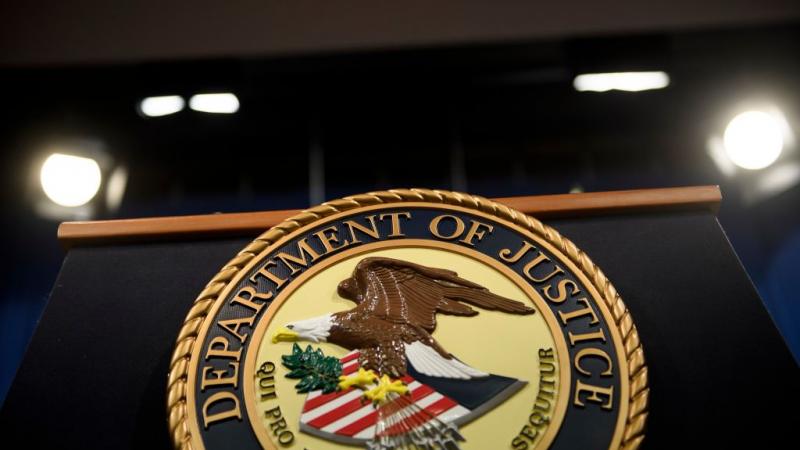 Department of Justice logo in 2019