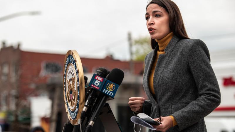 Rep. Alexandria Ocasio-Cortez in April 2020
