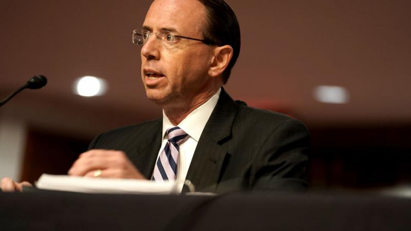 Former Deputy A.G. Rod Rosenstein, June 2, 2020