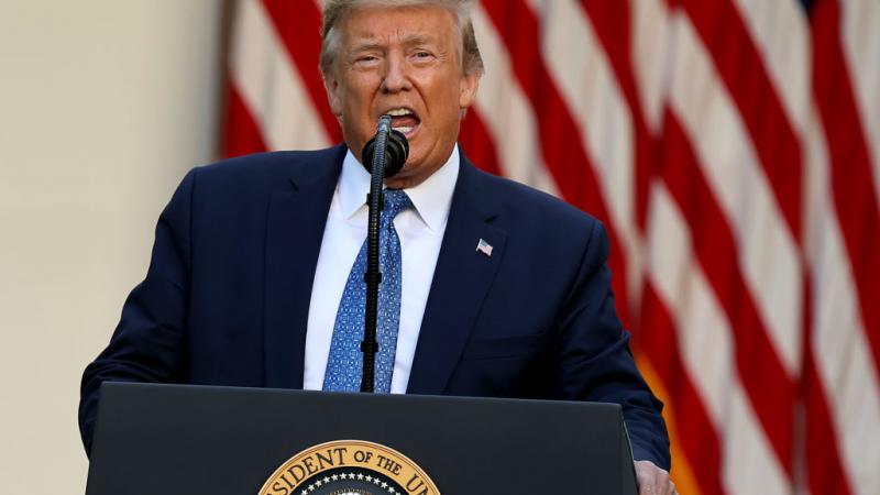 President Trump on June 1, 2020