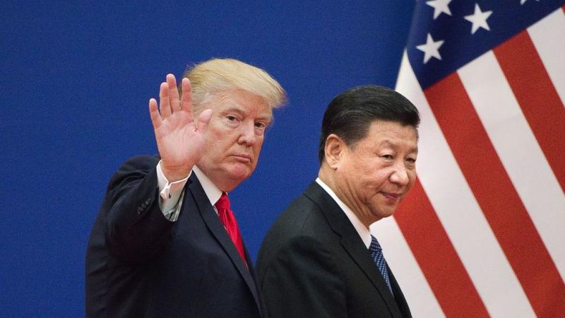 US President Donald Trump and Chinese President Xi Jinping in 2017