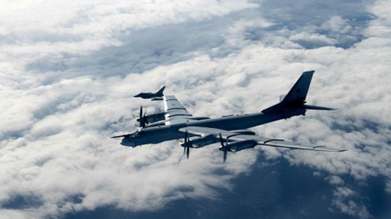 Russian Tu-95 bomber
