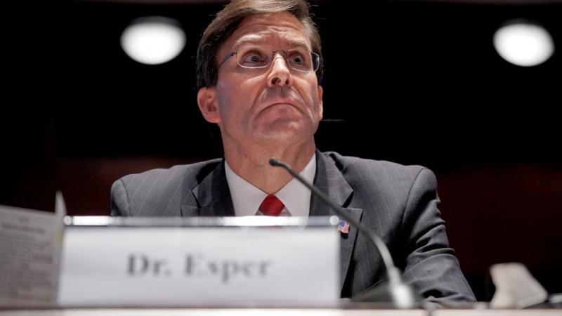 Defense Secretary Mark Esper on July 9, 2020