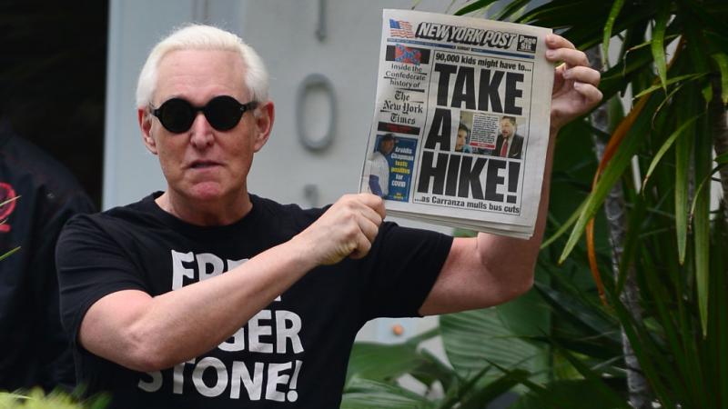 Roger Stone on July 12, 2020