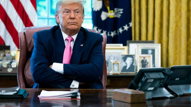 President Trump on July 20, 2020