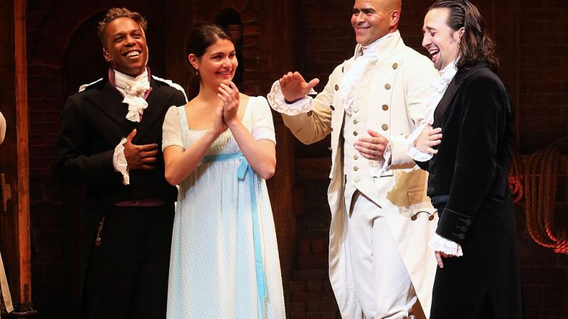 The main cast of Hamilton
