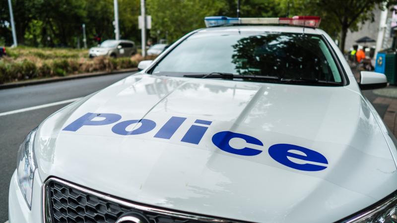 A Melbourne police car