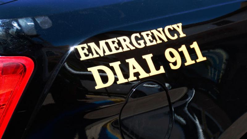 Police car in New Mexico in 2017