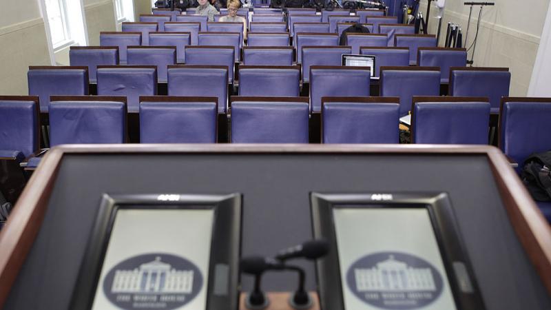 The White House briefing room