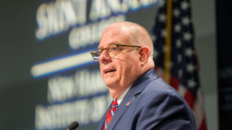 Maryland Gov. Larry Hogan in April 2019