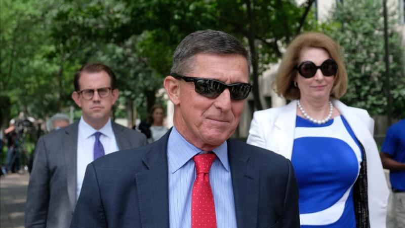 Trump's former National Security Adviser Michael Flynn in June 2019
