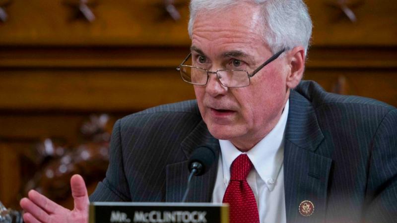 Rep. Tom McClintock in December 2019