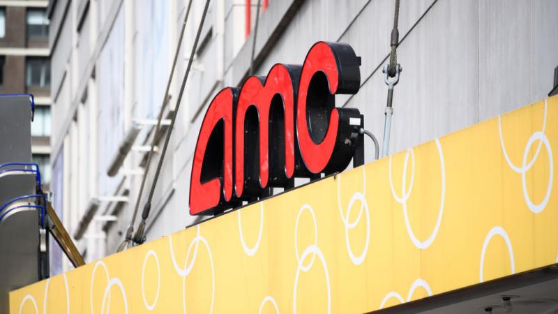 An AMC movie theater in New York