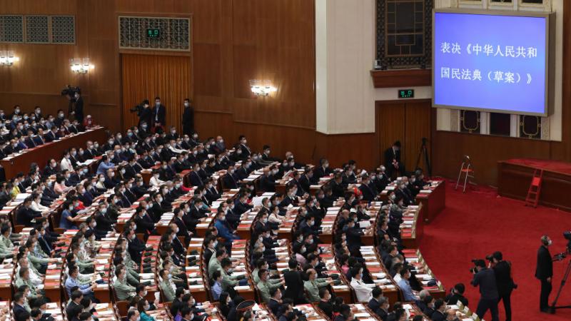 The Chinese People's Congress, May 2020