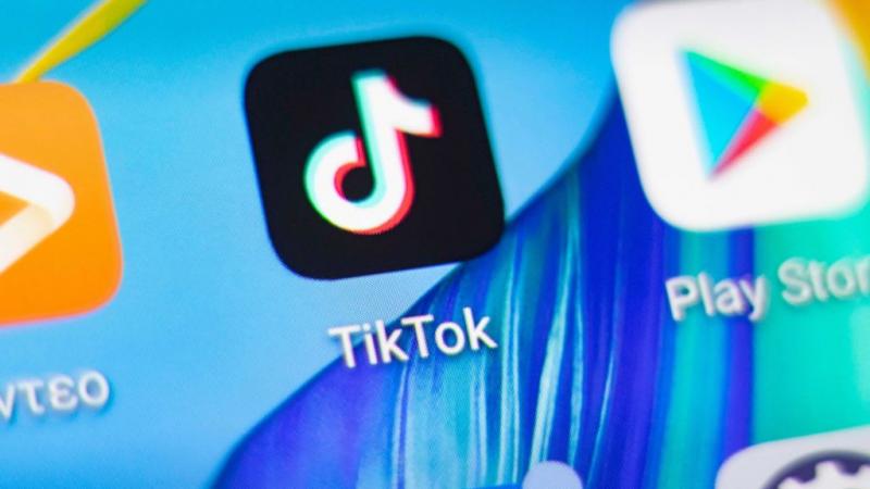 The TikTok app