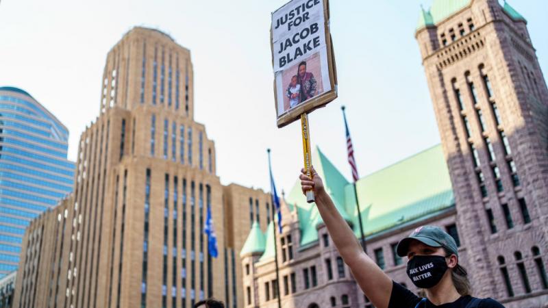 Protester on August 24, 2020